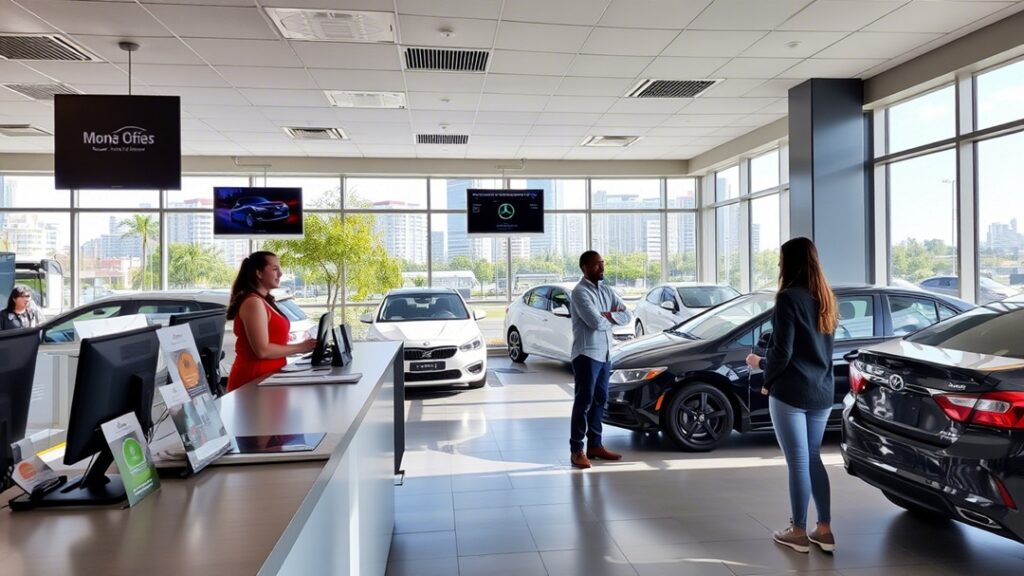 car rental office